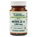 Arcana Empothecary Methyl B-12 1000mcg 100 Lozenges Arcana