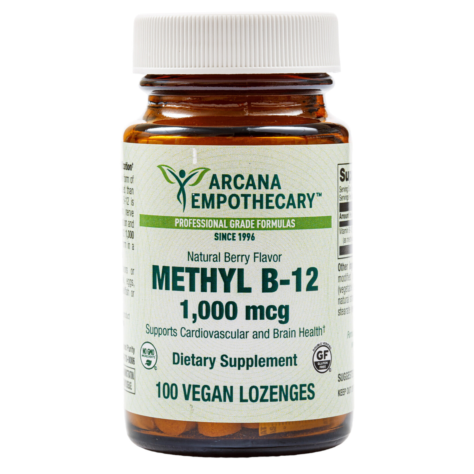 Arcana Empothecary Methyl B-12 1000mcg 100 Lozenges Arcana