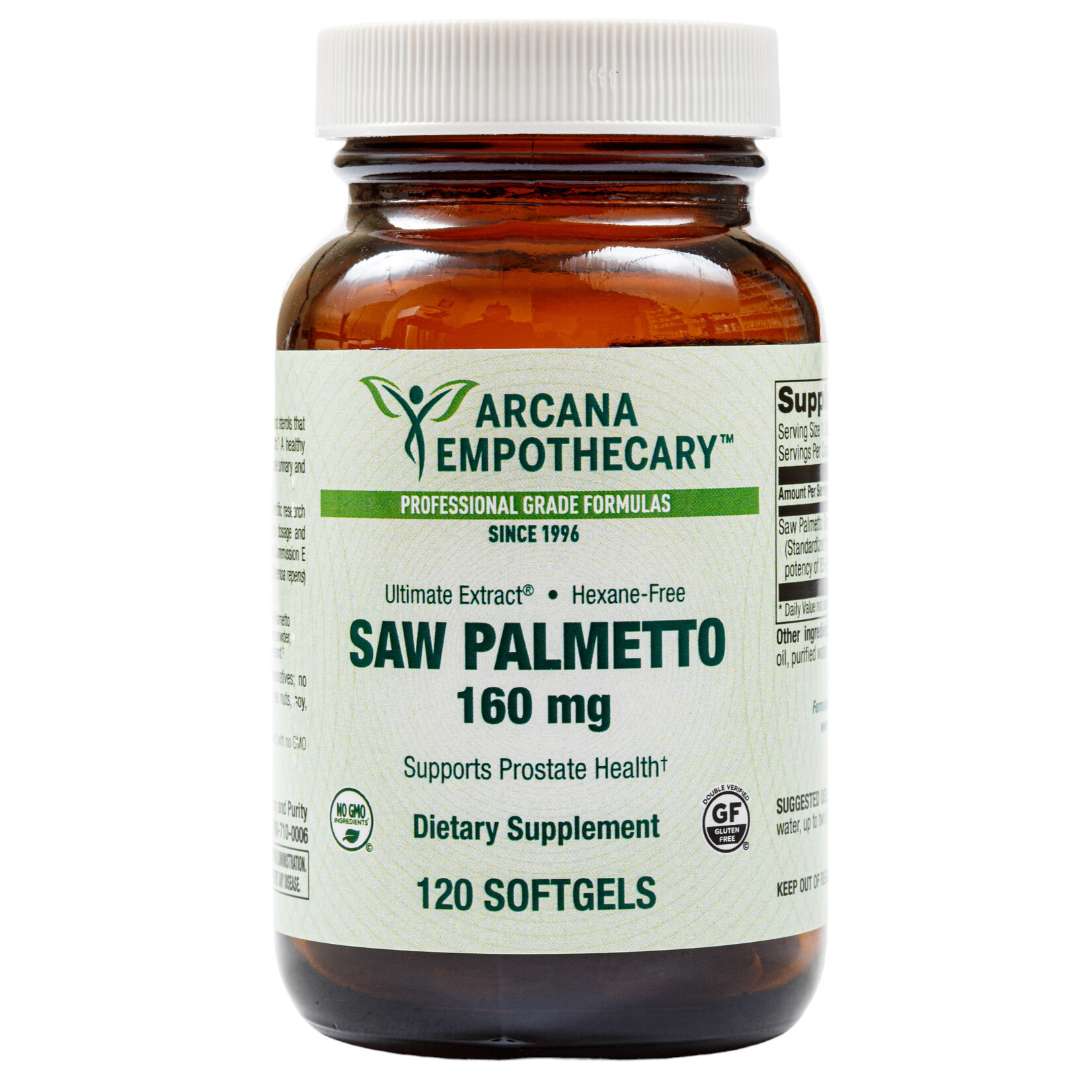 Arcana Empothecary Saw Palmetto 160mg 120sg Arcana
