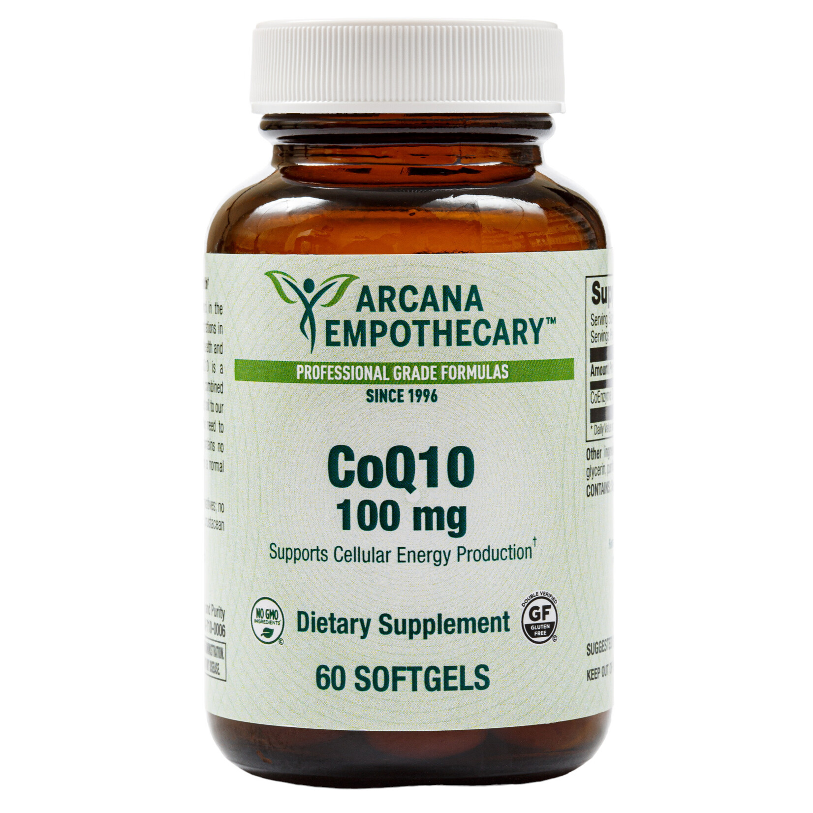 Arcana Empothecary CoQ10 100mg 60c Arcana