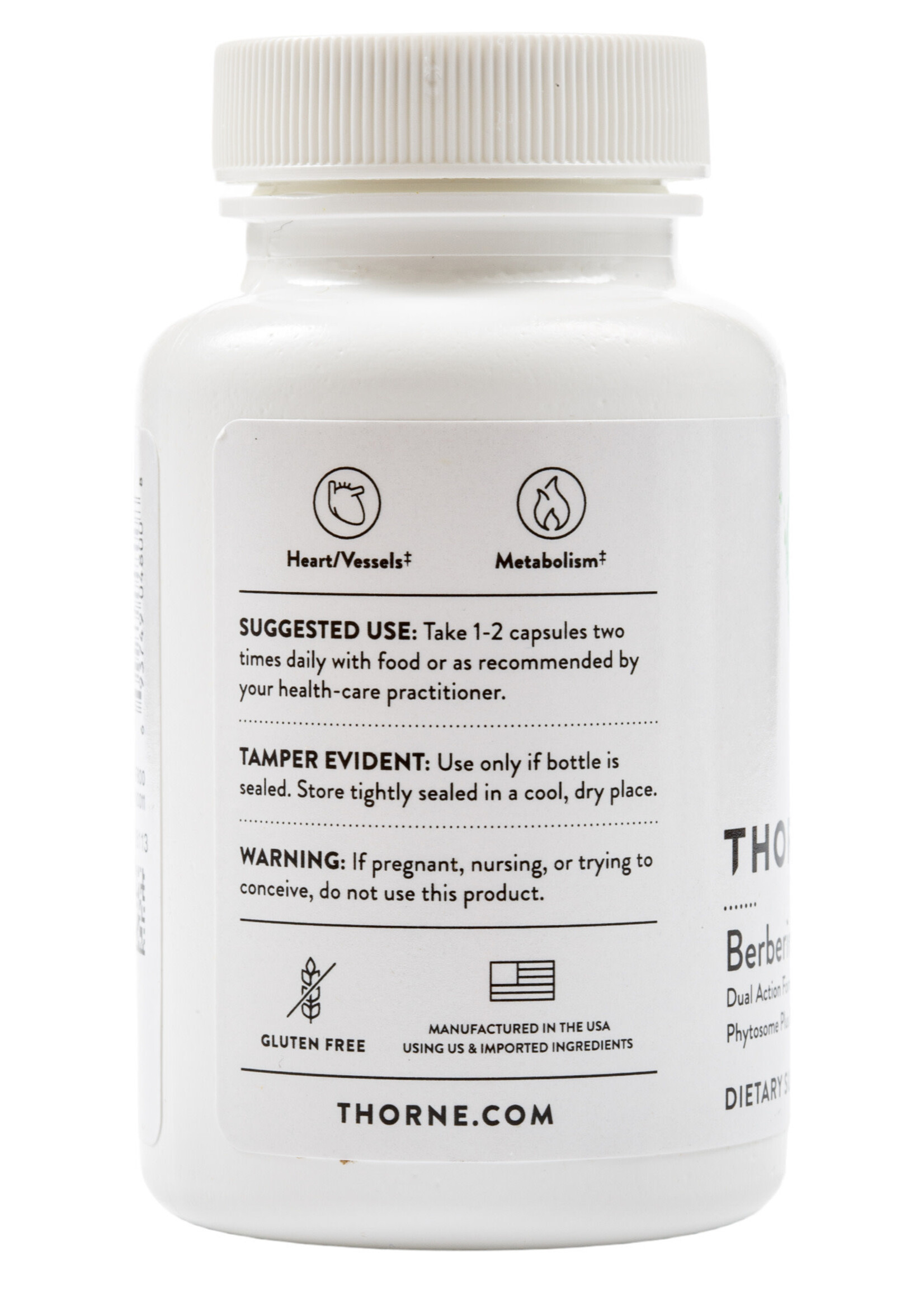 Thorne Research Berberine 1g 60c Thorne