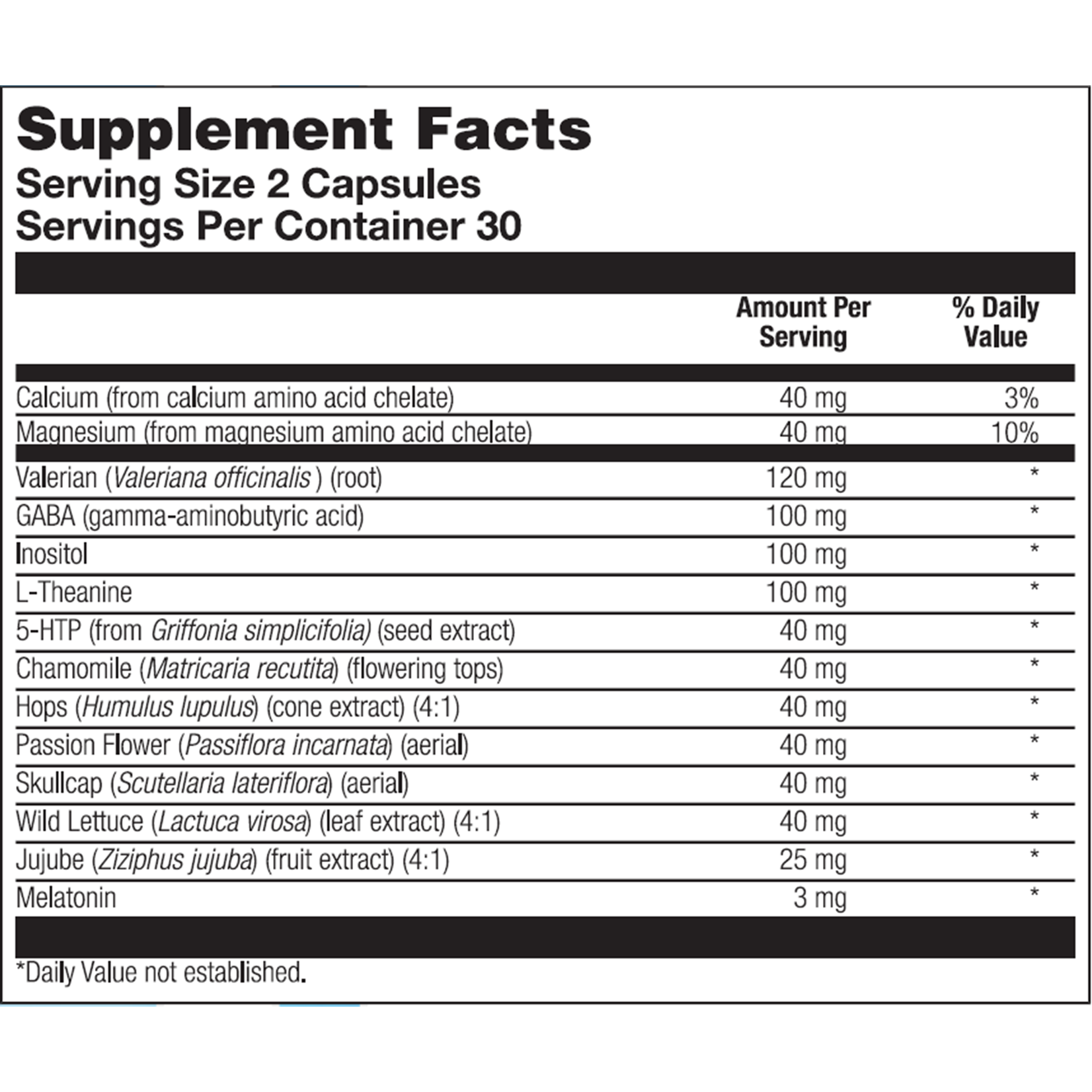 BioGenesis Nutraceuticals Sleep Factors 60c BioGenesis