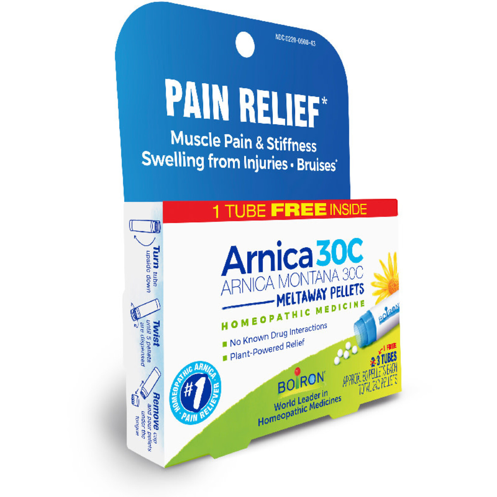 Boiron Arnica 30C 3 tubes Bonus Pack Boiron