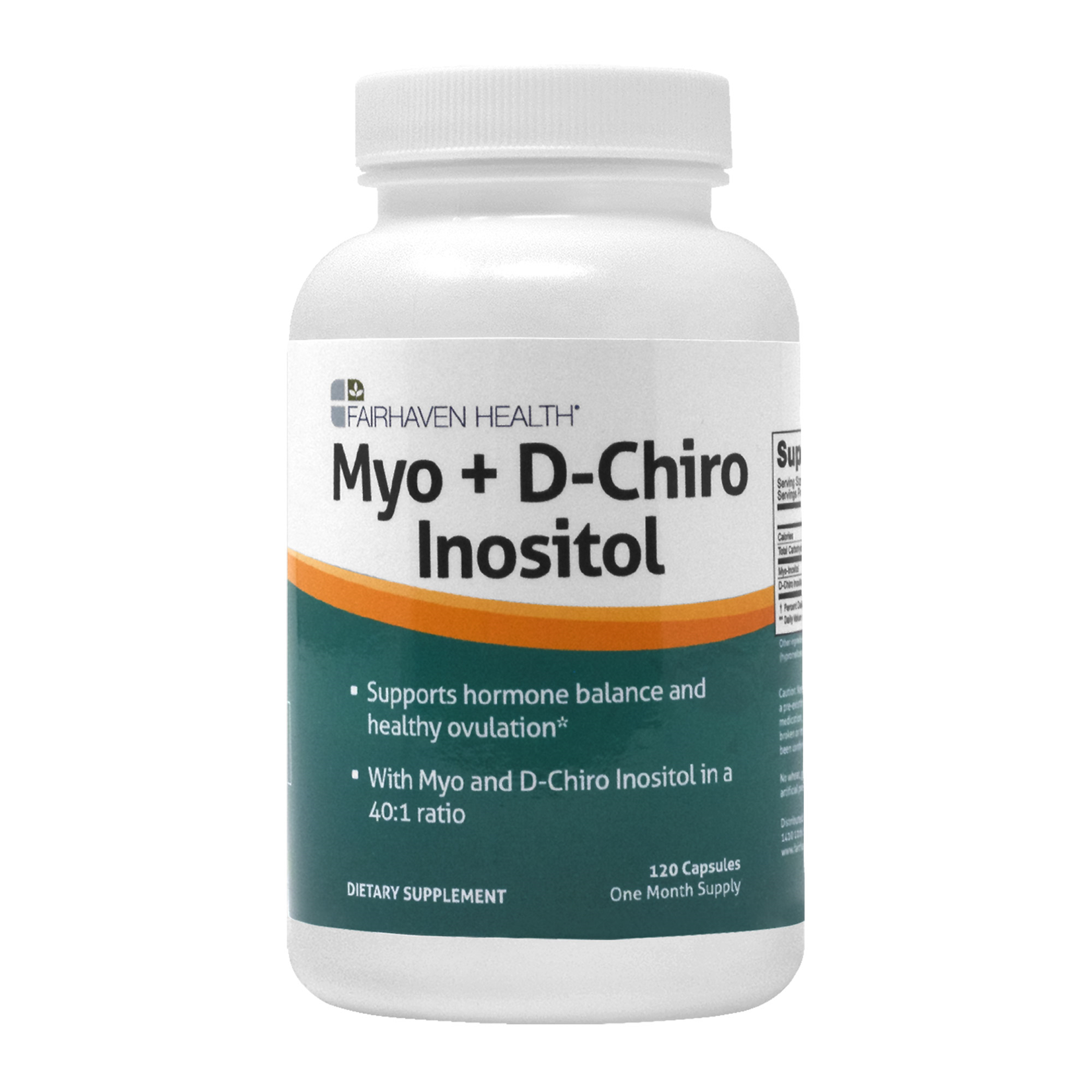 Fairhaven Health Myo + D-Chiro Inositol 120c Fairhaven Health