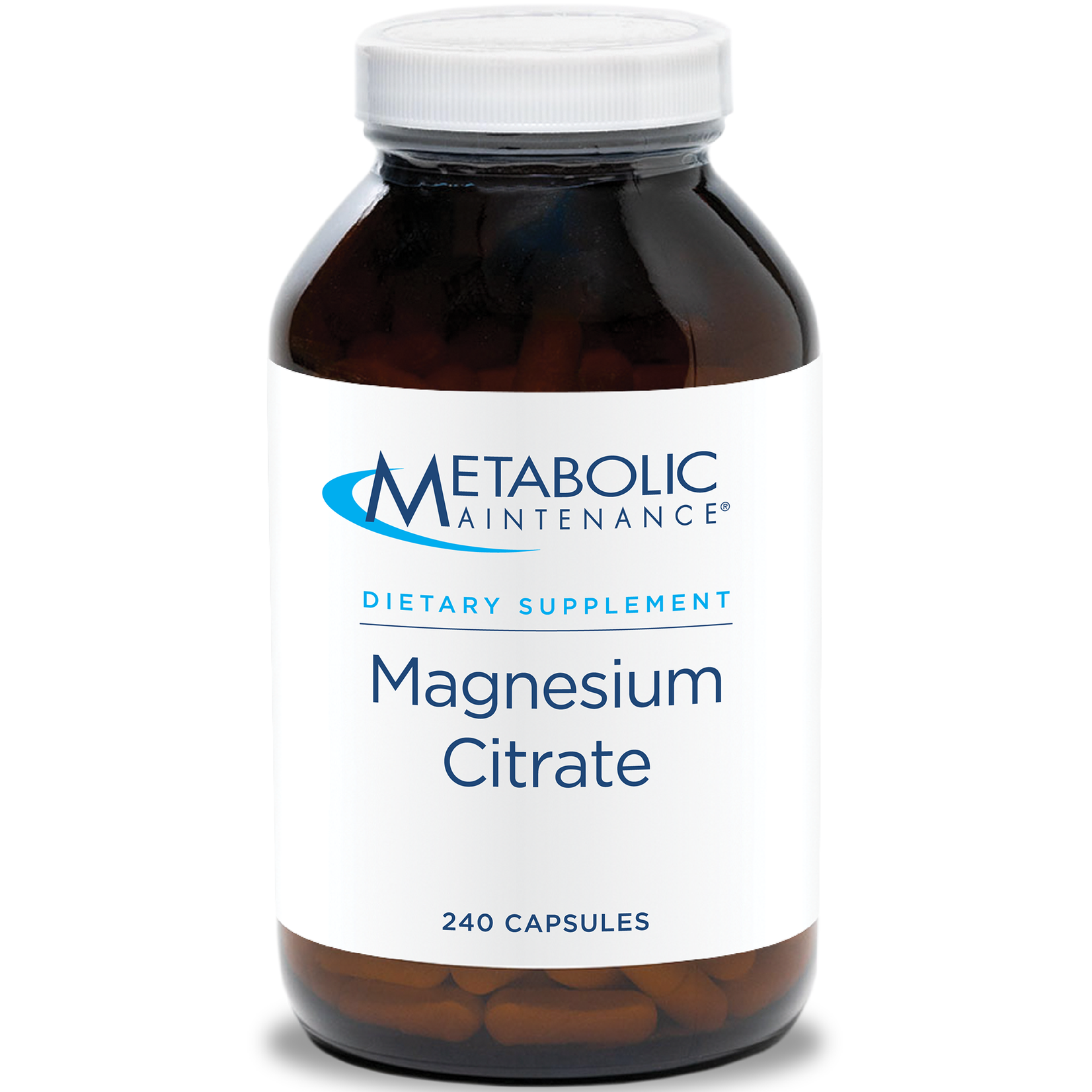 Metabolic Maintenance Magnesium Citrate 150mg 240c Metabolic Maintenance