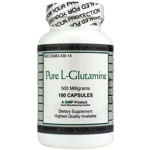 Montiff Pure L-Glutamine 500mg 100c Montiff