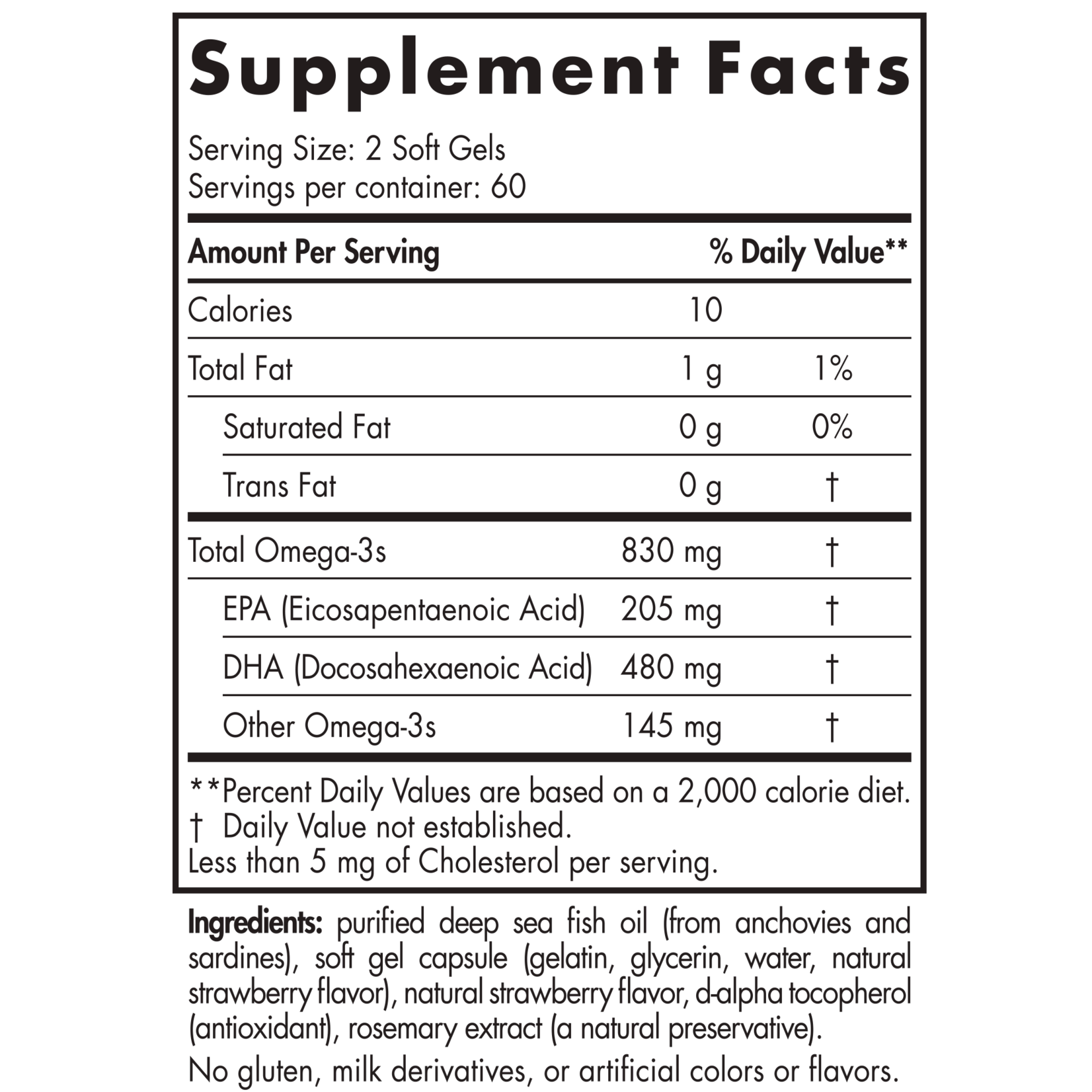 Nordic Naturals ProDHA Strawberry 120c Nordic Naturals