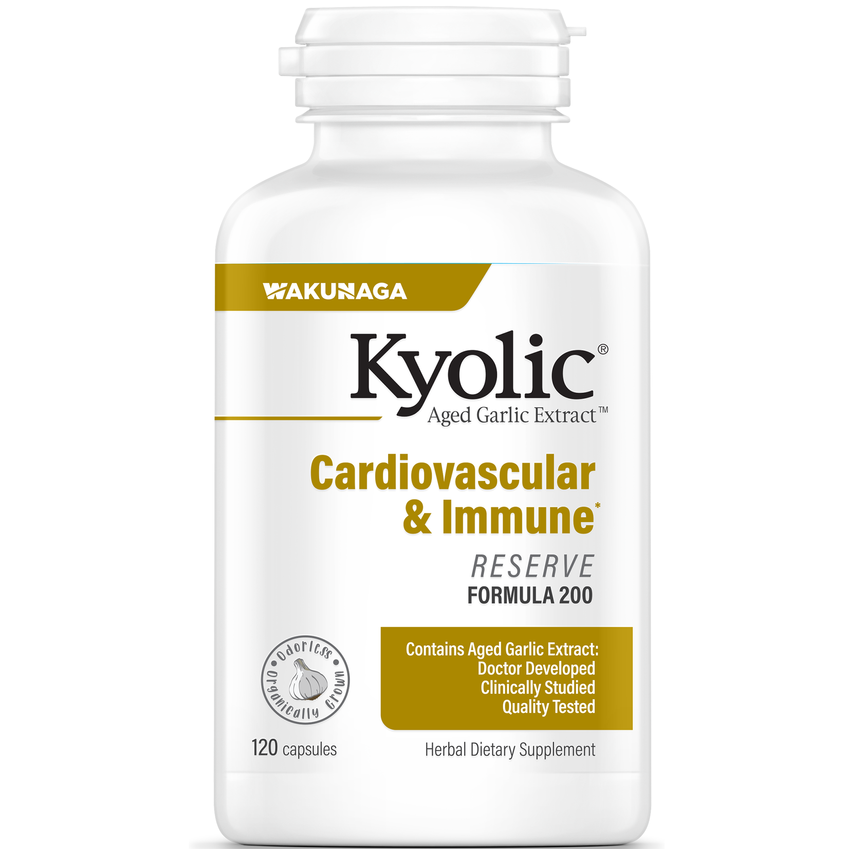 Wakunaga Kyolic Reserve 600mg 120c Wakunaga