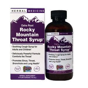 Herbs Etc Osha Root Rocky Mountain Throat Syrup 4oz Herbs Etc.
