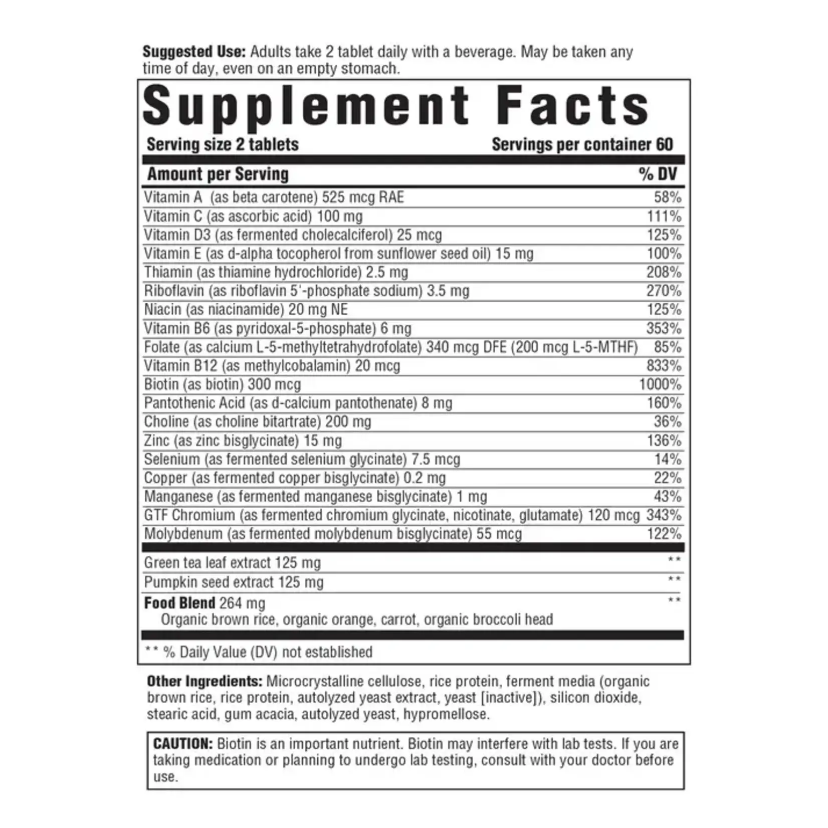 Innate Response Formulas Men's 55+ Multivitamin 120t Innate