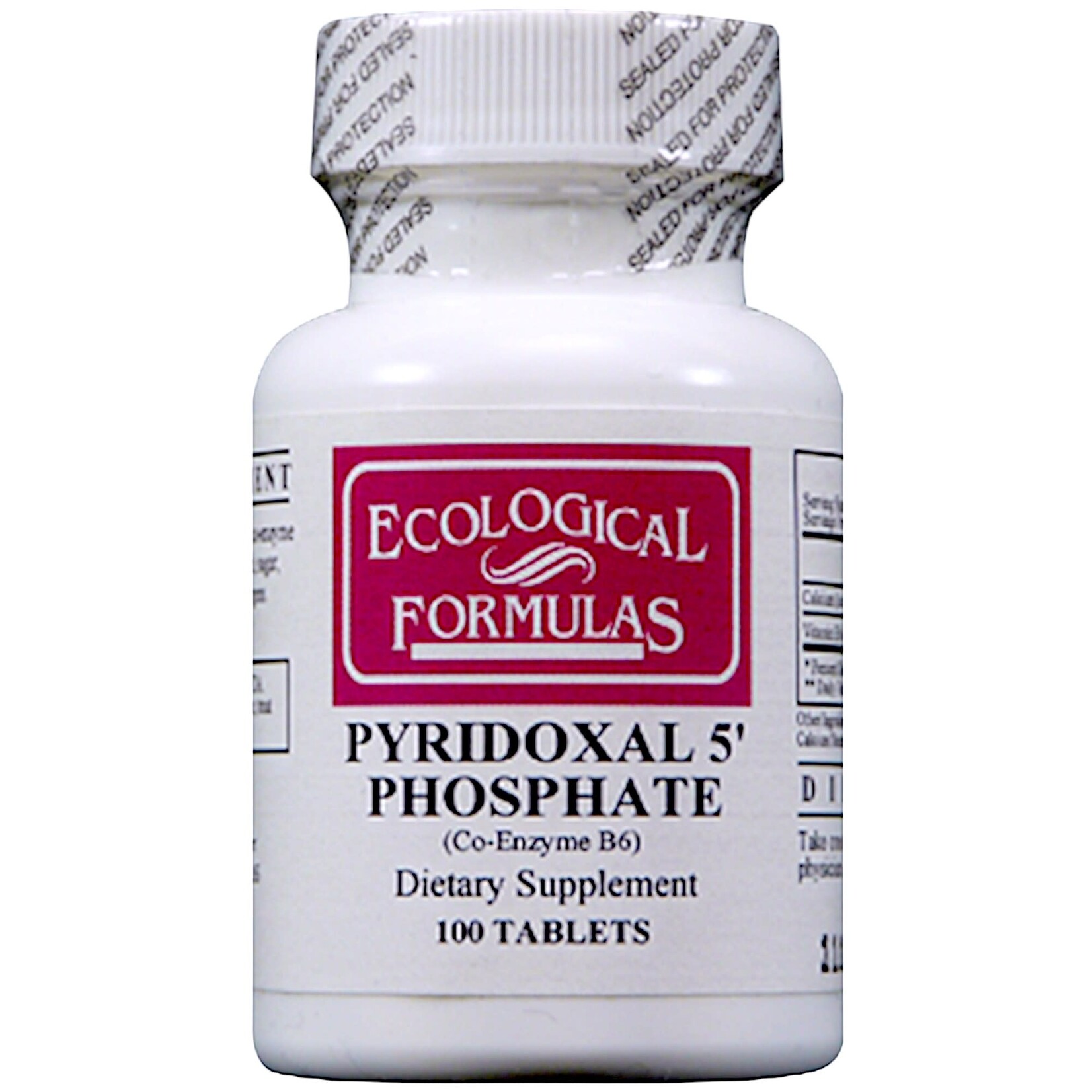 Cardiovascular Research (Ecological Formulas) Pyridoxal 5 Phosphate (P5P) 20mg 100t Ecological Formulas