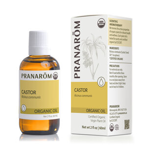 Pranarom Castor Virgin Plant Oil 2oz Pranarom