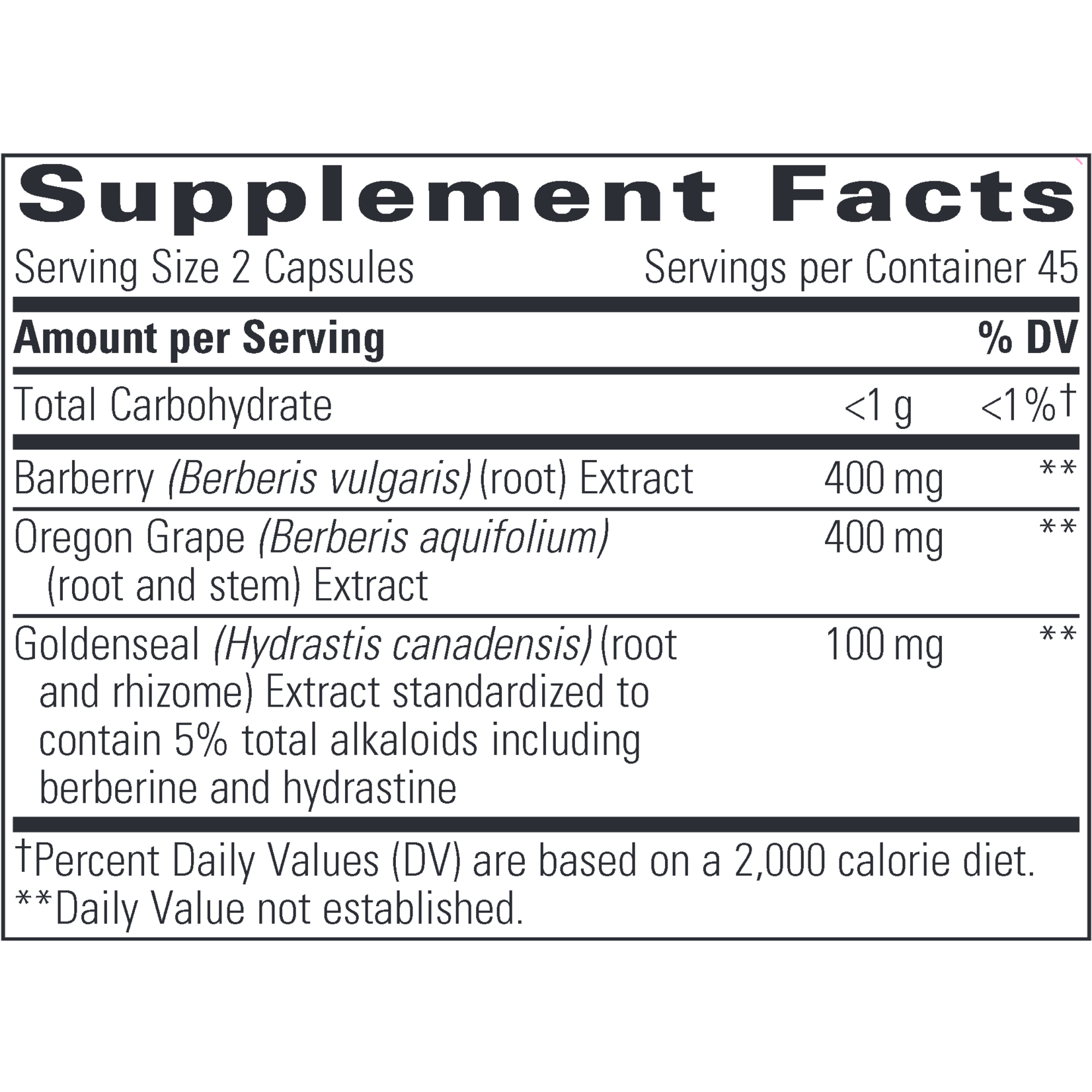 Integrative Therapeutics Berberine Complex 90c Integrative Therapeutics