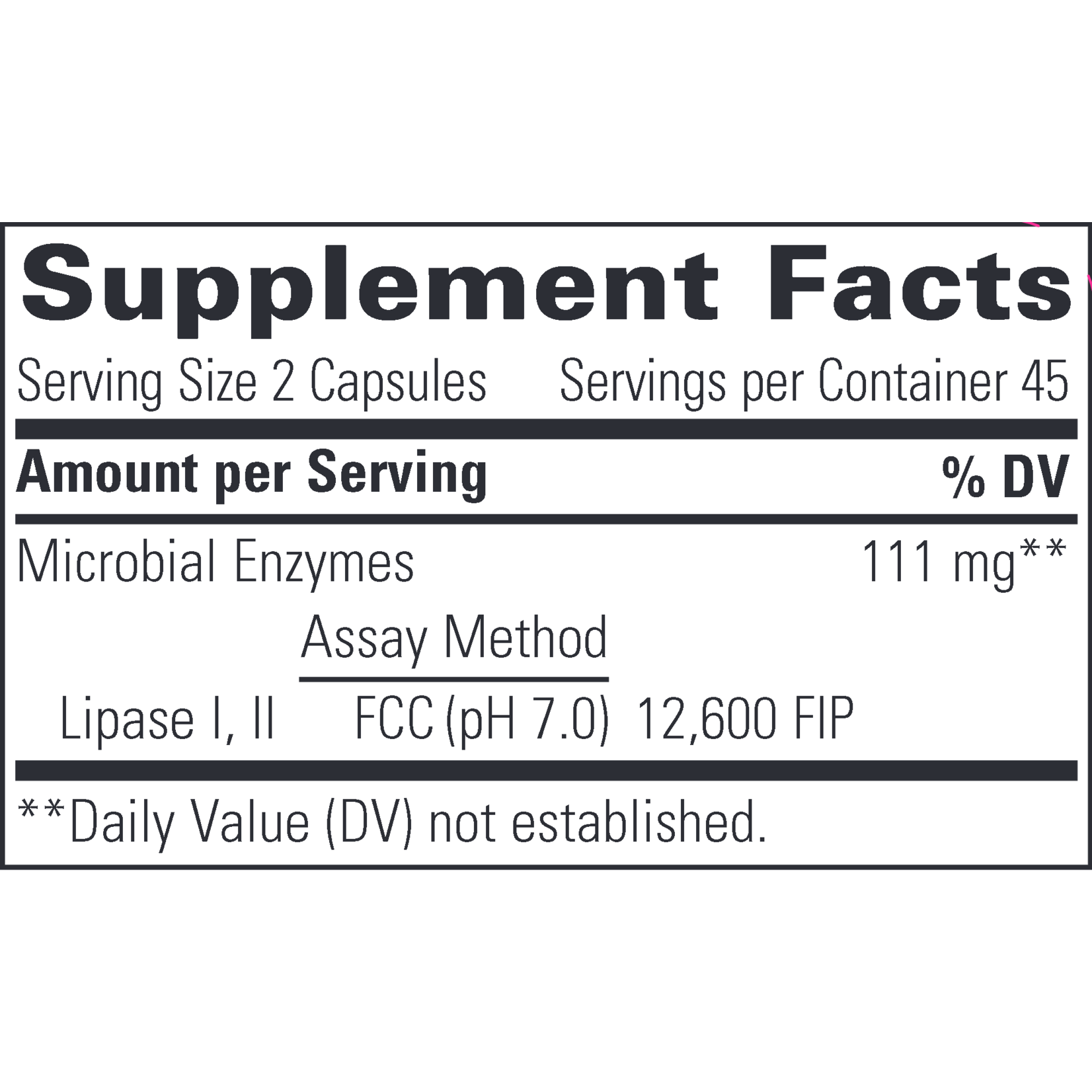 Integrative Therapeutics Lipase Concentrate-HP 90c Integrative Therapeutics