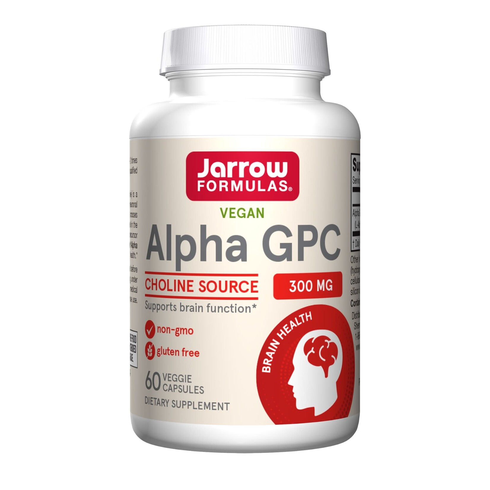 Jarrow Formulas Alpha GPC 300 mg 60c Jarrow