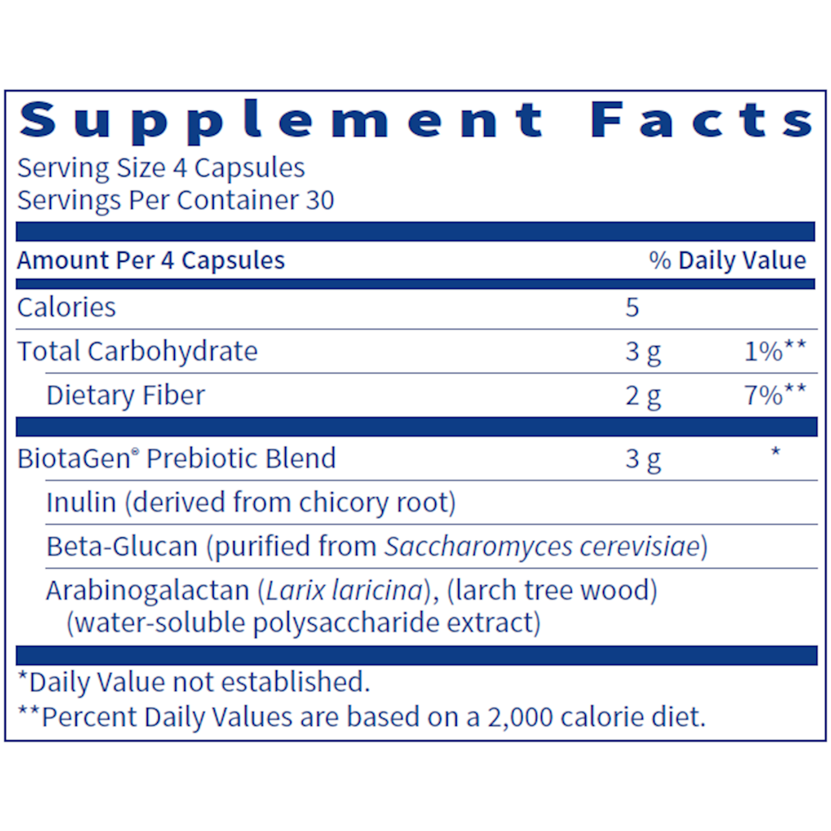 Klaire Labs Ther-Biotic BiotaGen 120c SFI Health (Previously Klaire Labs)