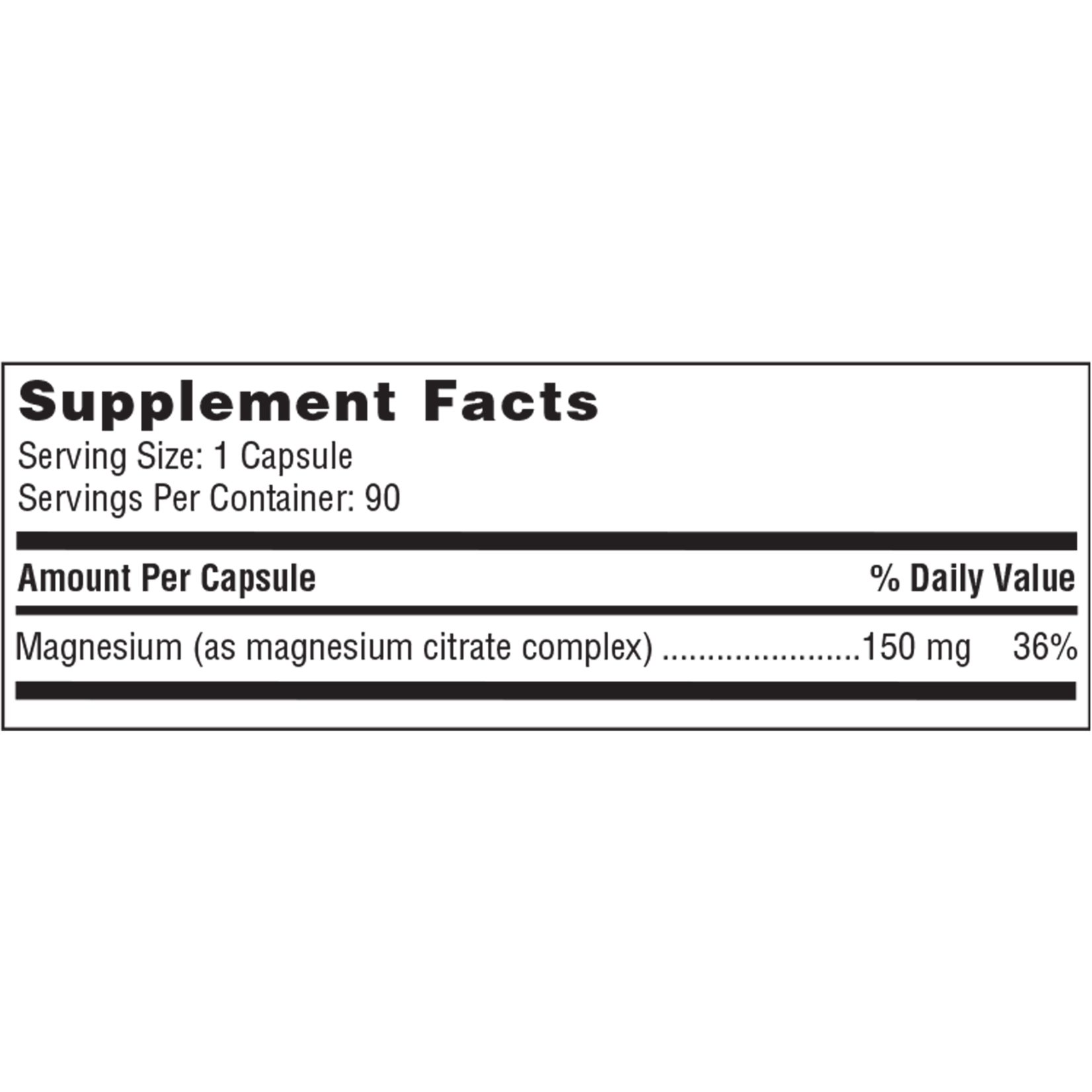 SFI Health (formerly Klaire Labs) Magnesium Citrate 150mg 90c SFI Health (Previously Klaire Labs)