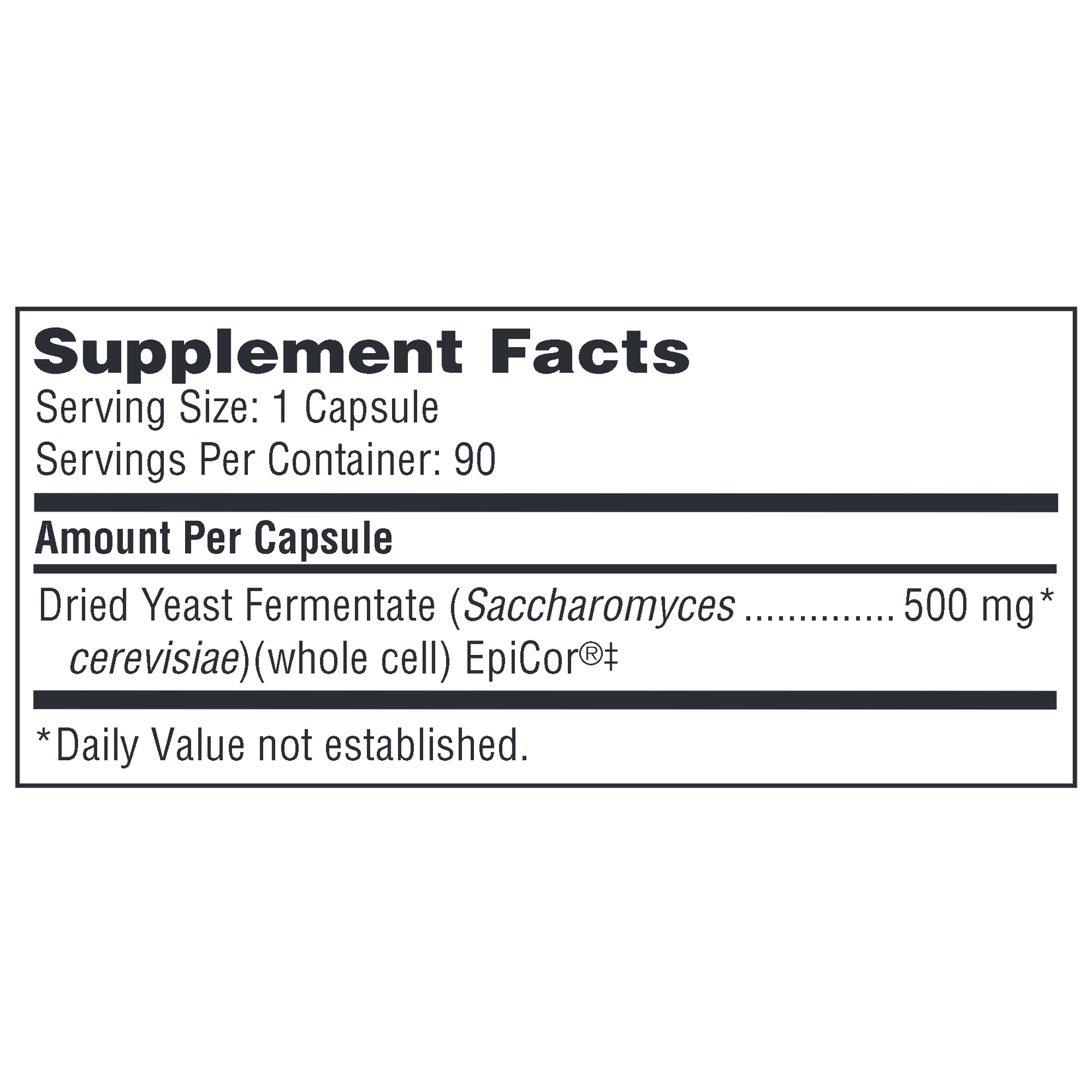 Klaire Labs Ther-Biotic Postbiotic (formerly EpiCor) 500mg 90c SFI Health (Previously Klaire Labs)