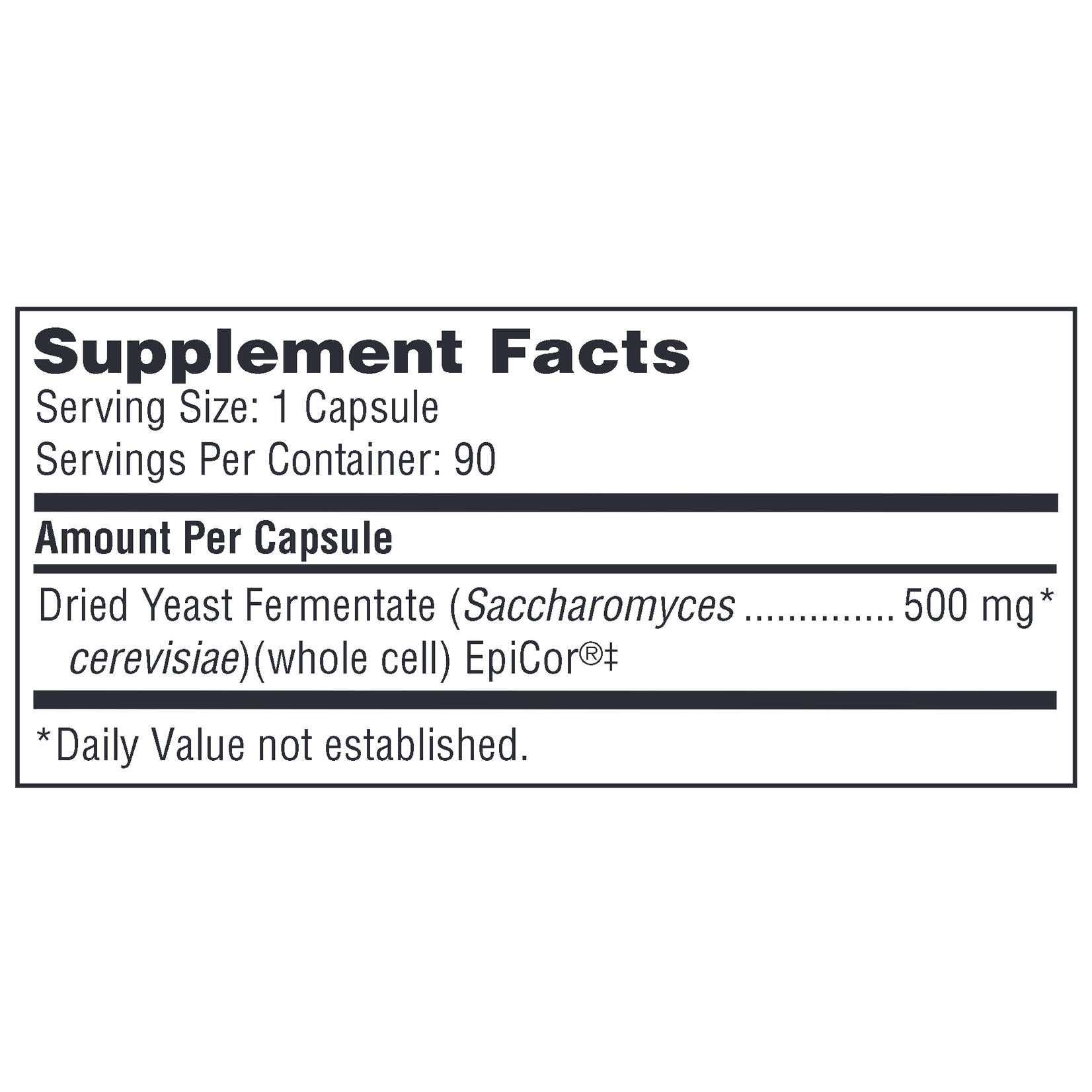 SFI Health (formerly Klaire Labs) Ther-Biotic Postbiotic (formerly EpiCor) 500mg 90c SFI Health (Previously Klaire Labs)