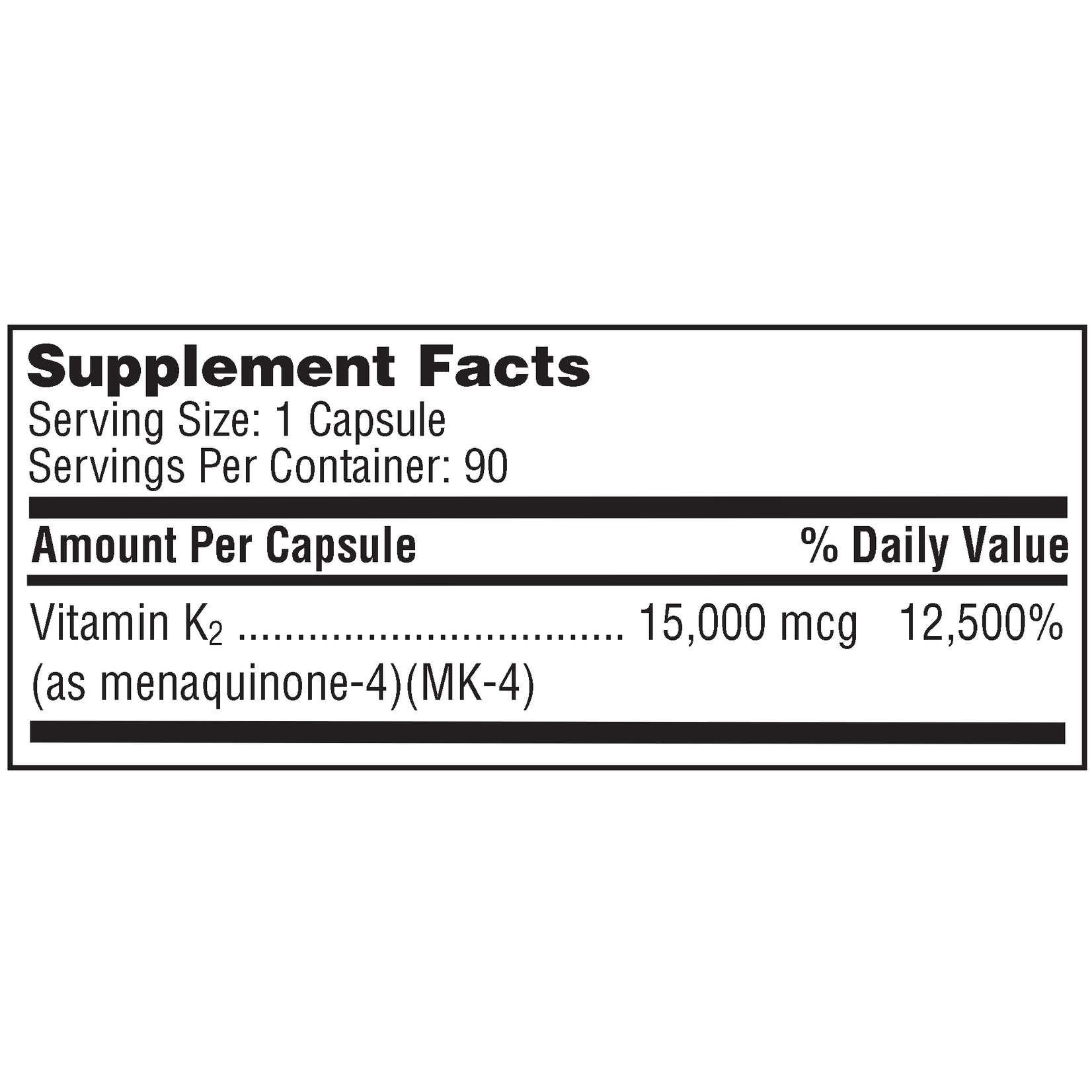 SFI Health (formerly Klaire Labs) Ultra K2 15mg 90c SFI Health (Previously Klaire Labs)