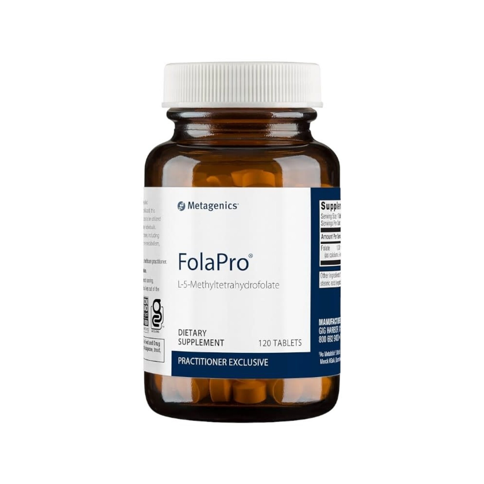 Metagenics FolaPro 1,300mcg 120c Metagenics