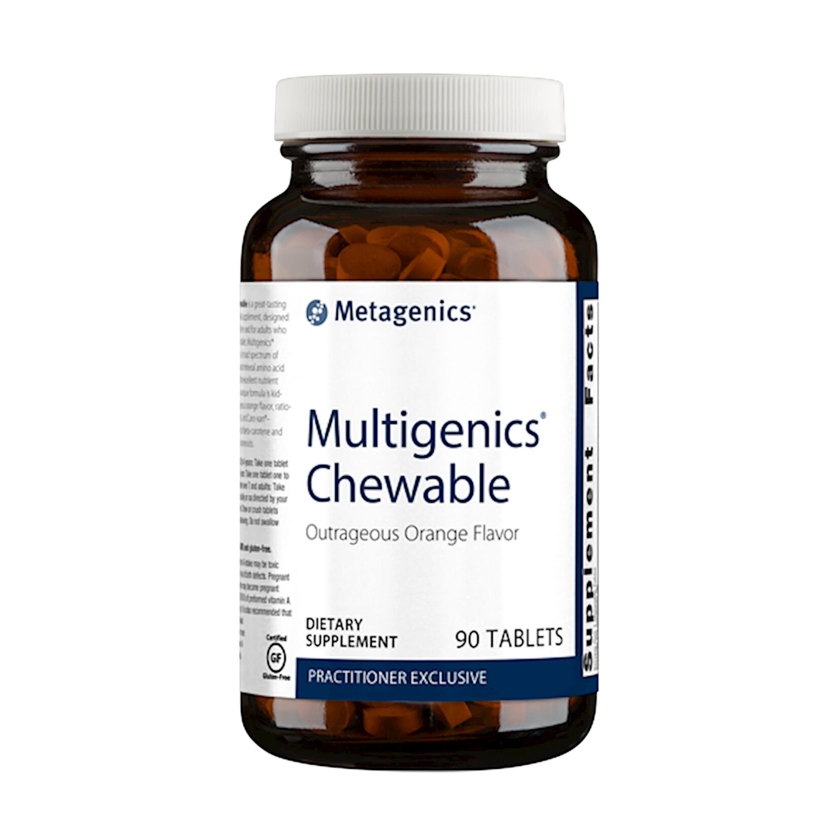 Metagenics Multigenics Chewable Orange 90t Metagenics