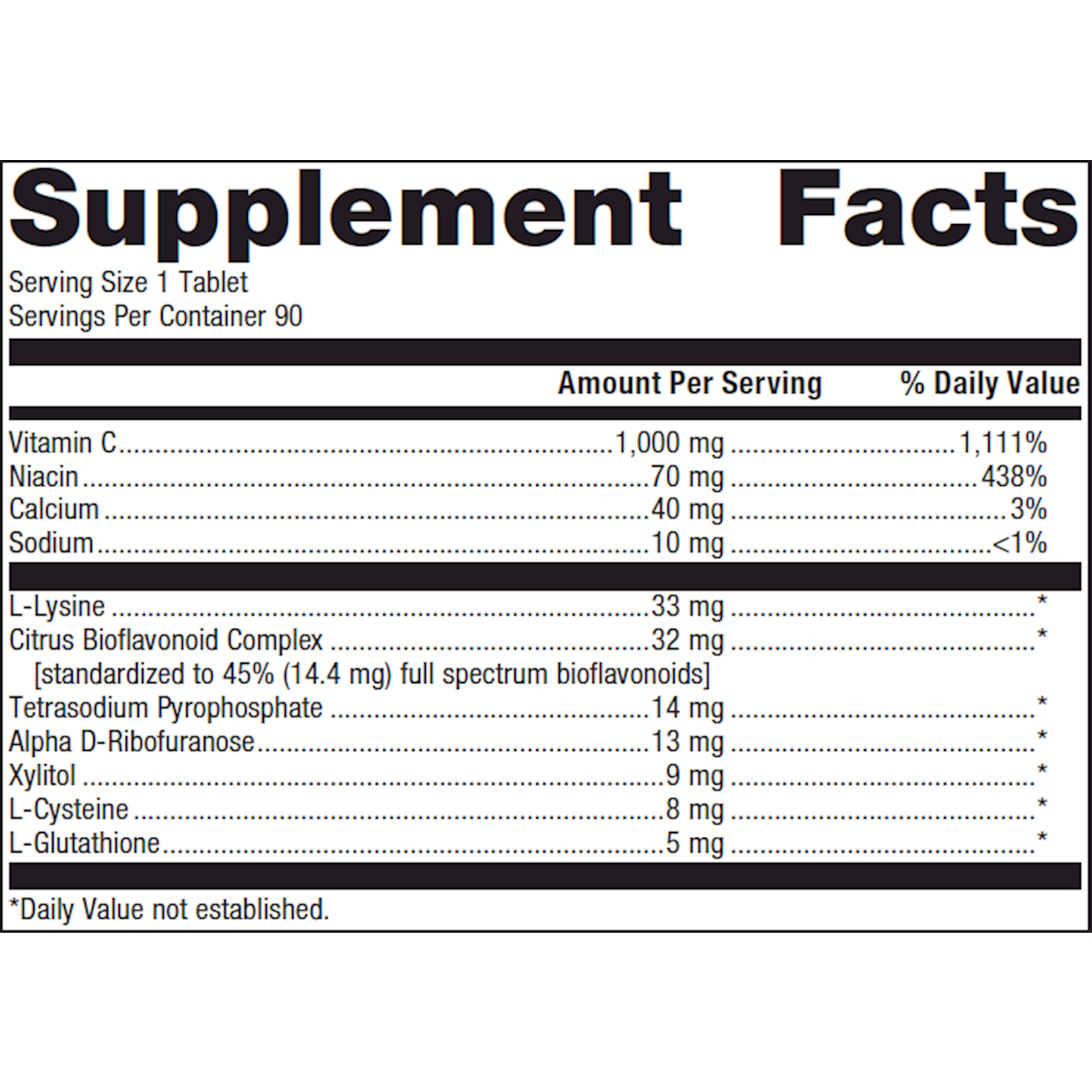 Metagenics Ultra Potent C 1000mg 90t Metagenics