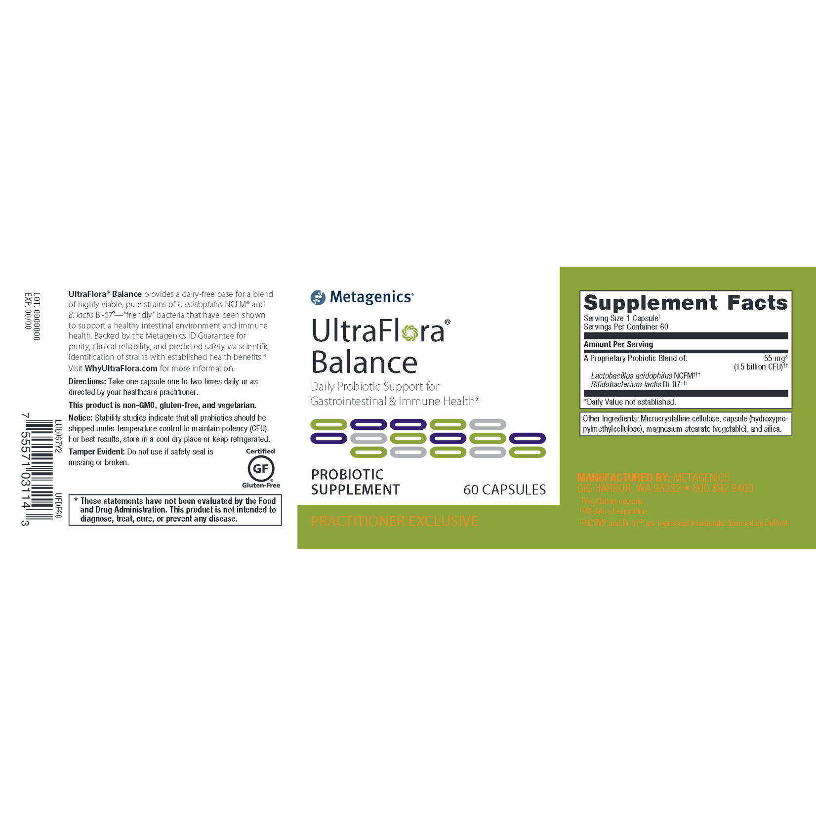 Metagenics UltraFlora Balance 60c Metagenics