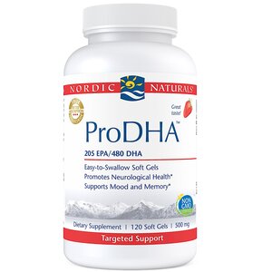 Nordic Naturals ProDHA Strawberry 120c Nordic Naturals