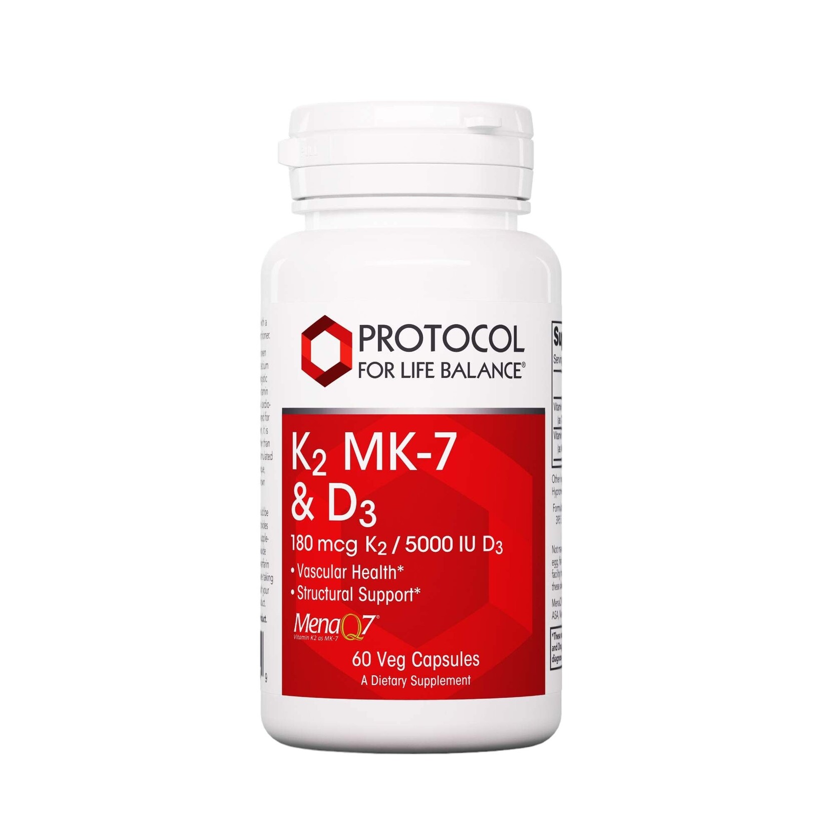 Protocol For Life K2 MK-7 & D3 60c Protocol