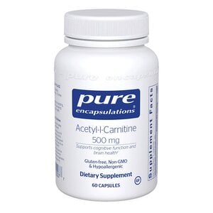 Pure Encapsulations Acetyl-l-Carnitine 500mg 60c Pure Encapsulations