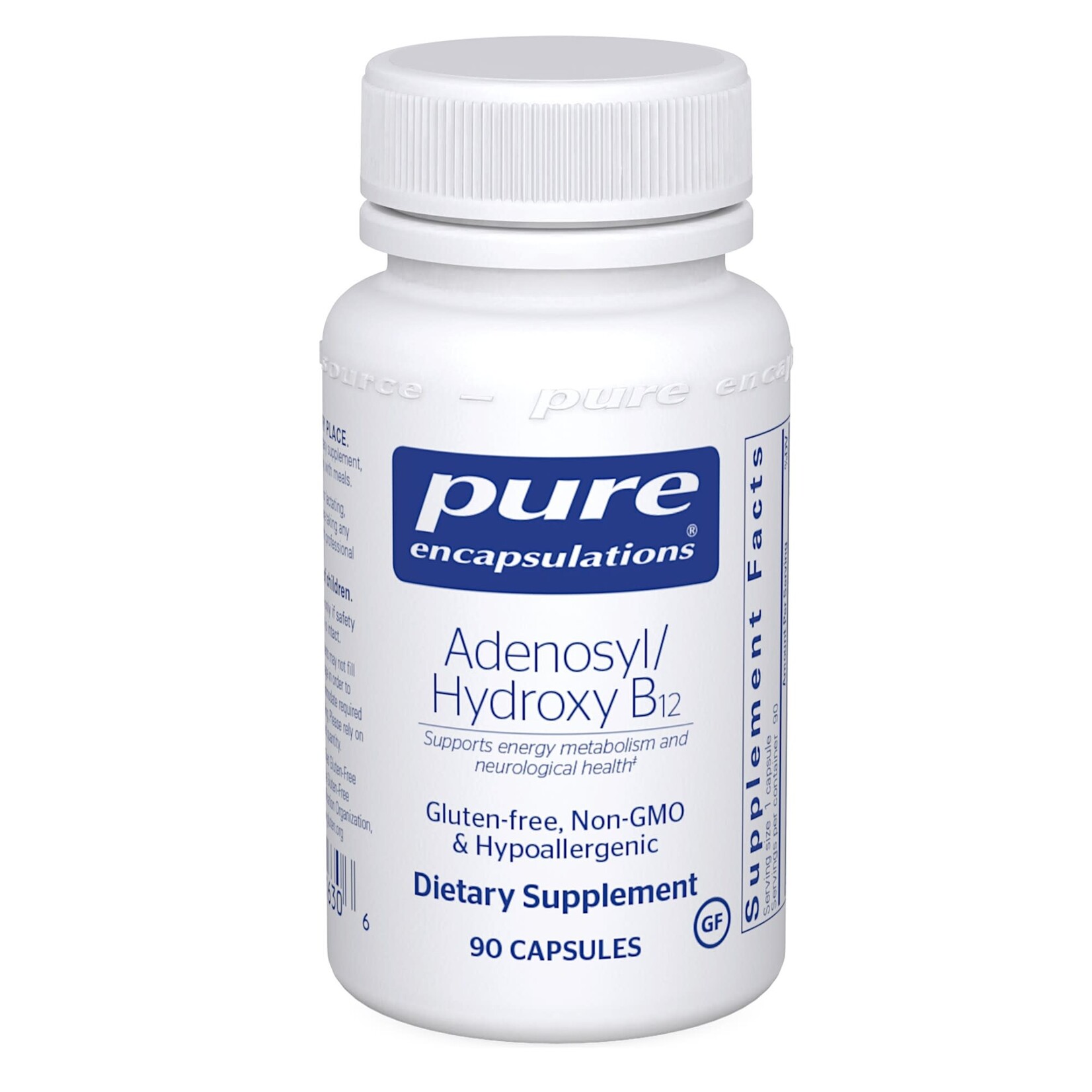 Pure Encapsulations Adenosyl/Hydroxy B12 2000mcg 90c Pure Encapsulations