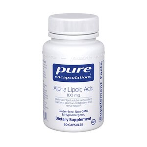 Pure Encapsulations Alpha Lipoic Acid 100mg 60c Pure Encapsulations