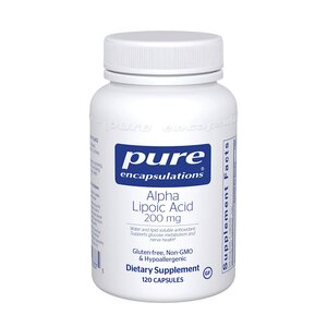 Pure Encapsulations Alpha Lipoic Acid 200mg 120c Pure Encapsulations