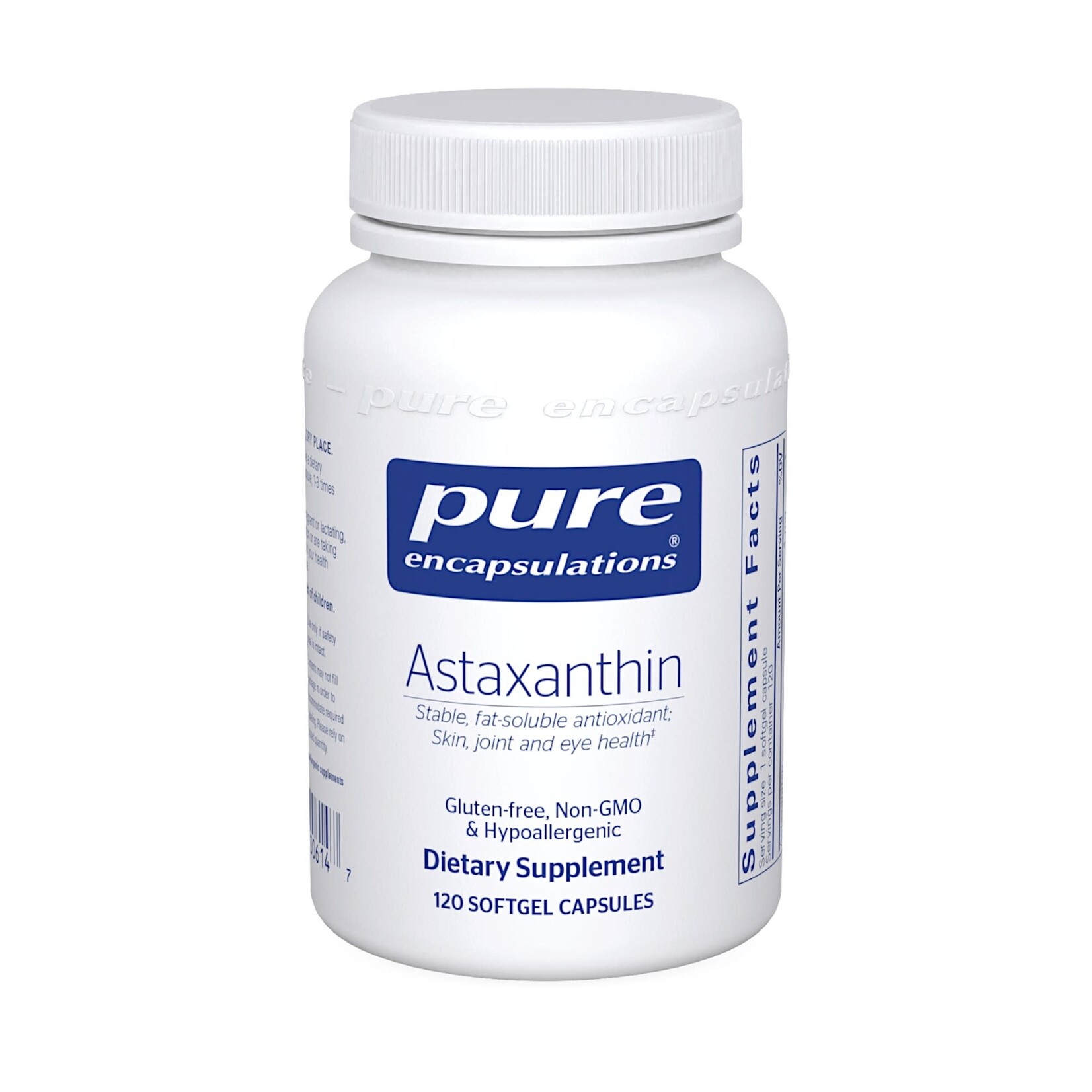 Pure Encapsulations Astaxanthin 4mg 120c Pure Encapsulations