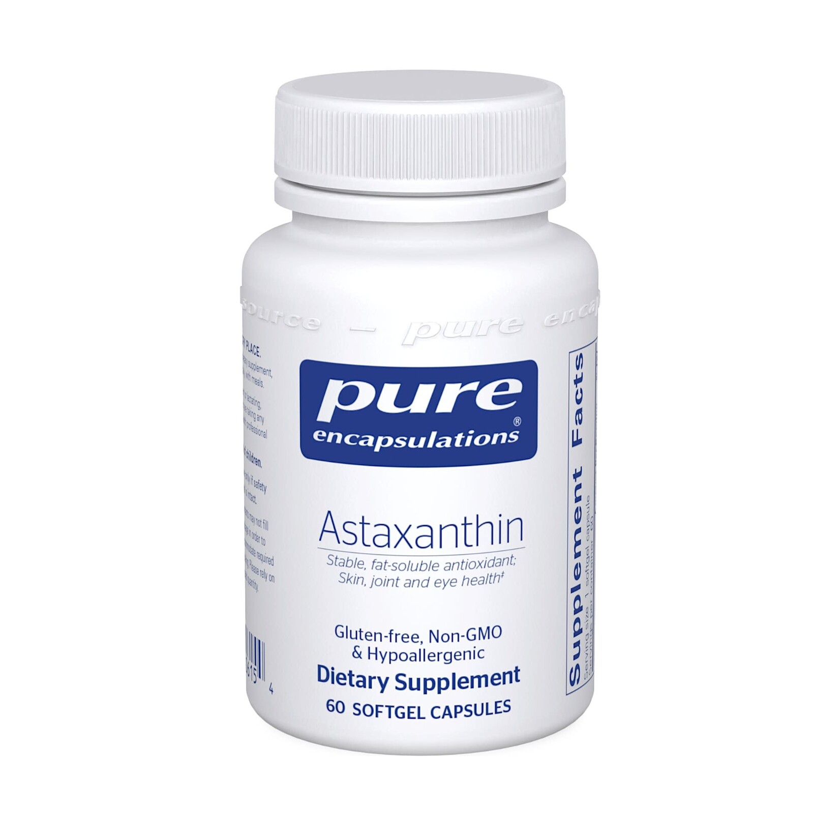 Pure Encapsulations Astaxanthin 4mg 60c Pure Encapsulations