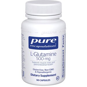 Pure Encapsulations L-Glutamine 500mg 90c Pure Encapsulations