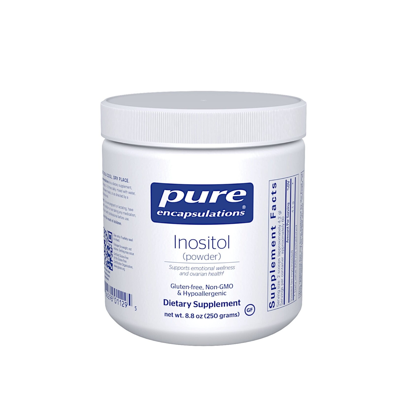 Pure Encapsulations Inositol (Powder) 250g 8.8oz Pure Encapsulations