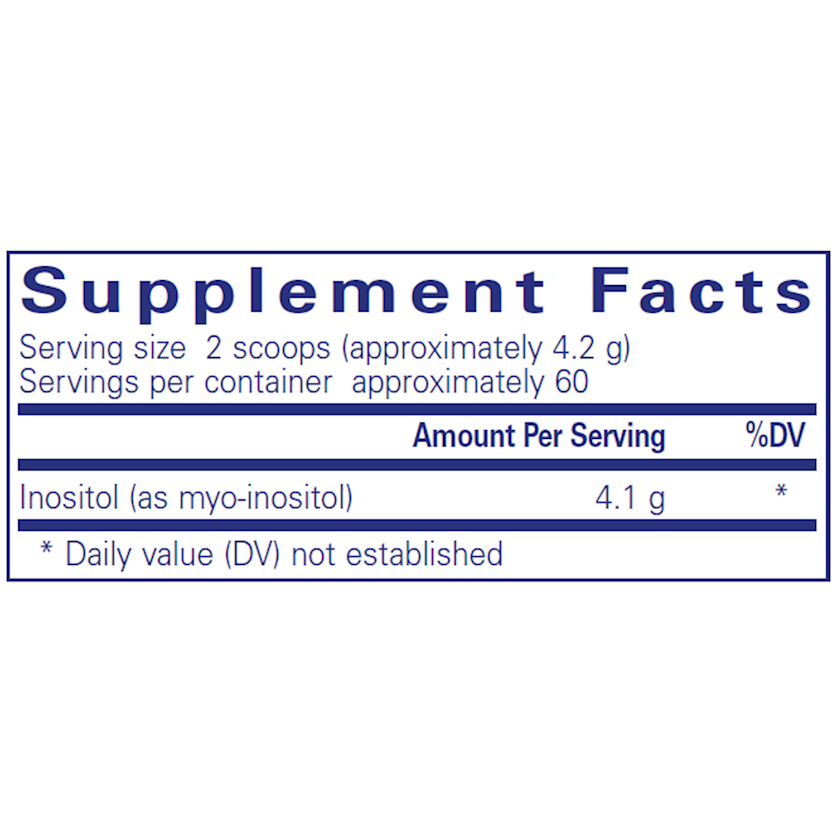 Pure Encapsulations Inositol (Powder) 250g 8.8oz Pure Encapsulations