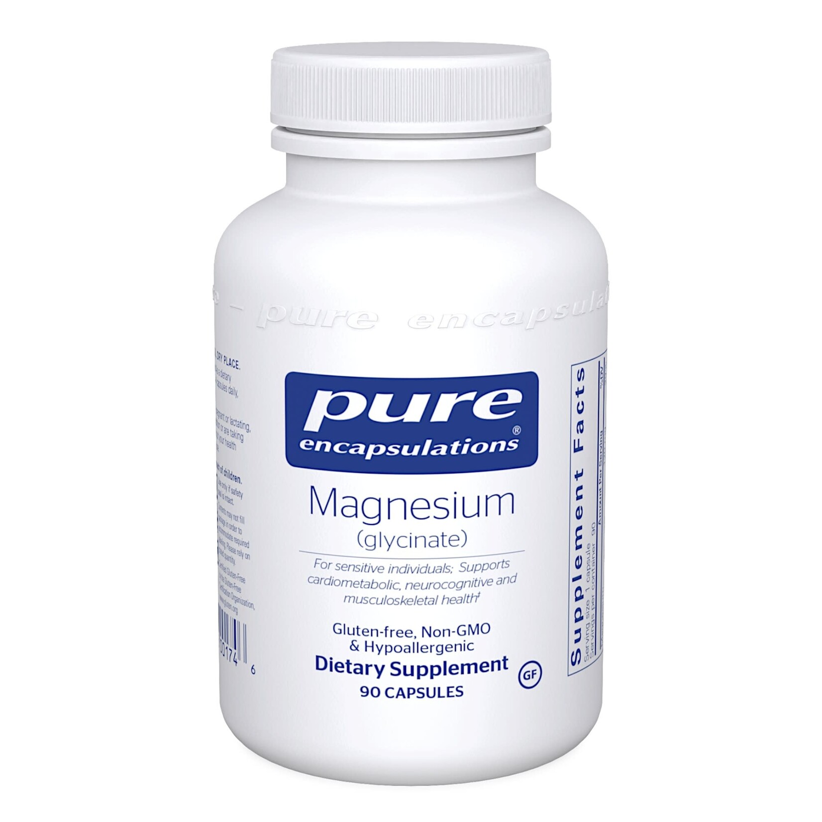 Pure Encapsulations Magnesium (glycinate) 120mg 90c Pure Encapsulations