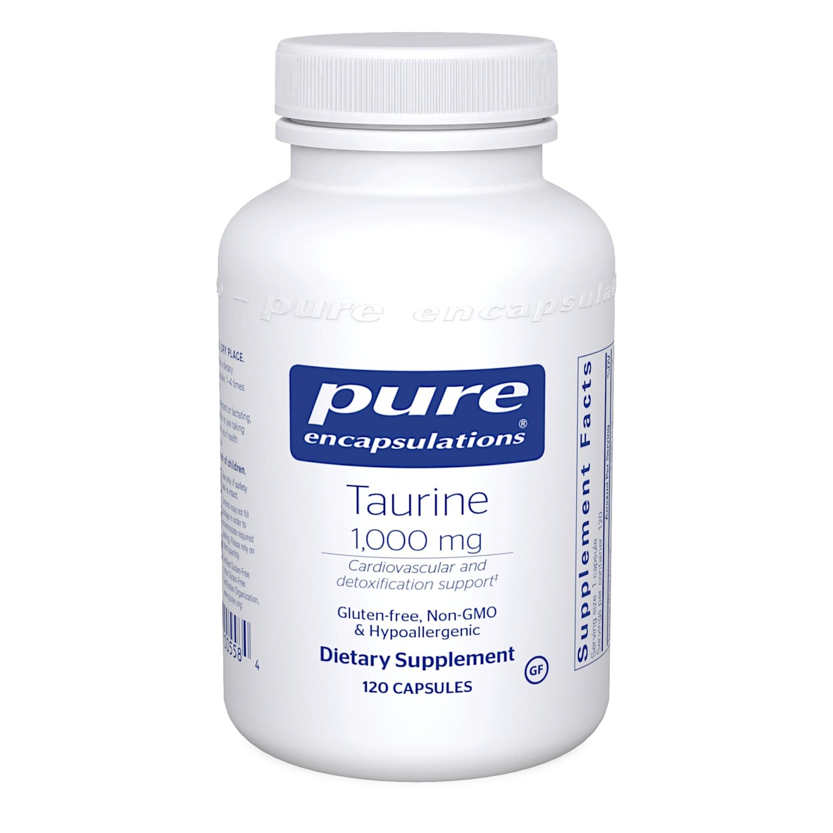 Pure Encapsulations Taurine 1000mg 120c Pure Encapsulations