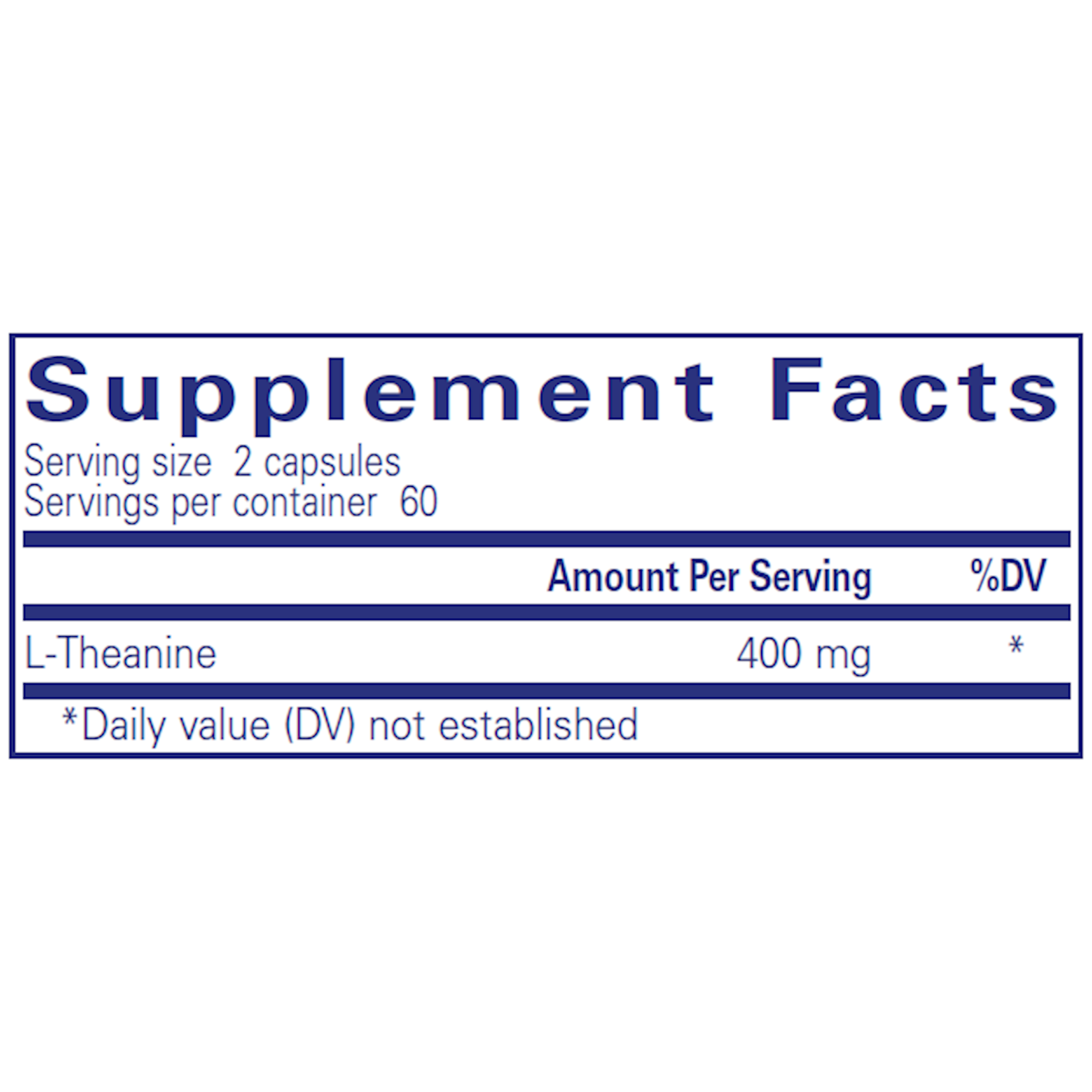 Pure Encapsulations L-Theanine 200mg 120c Pure Encapsulations