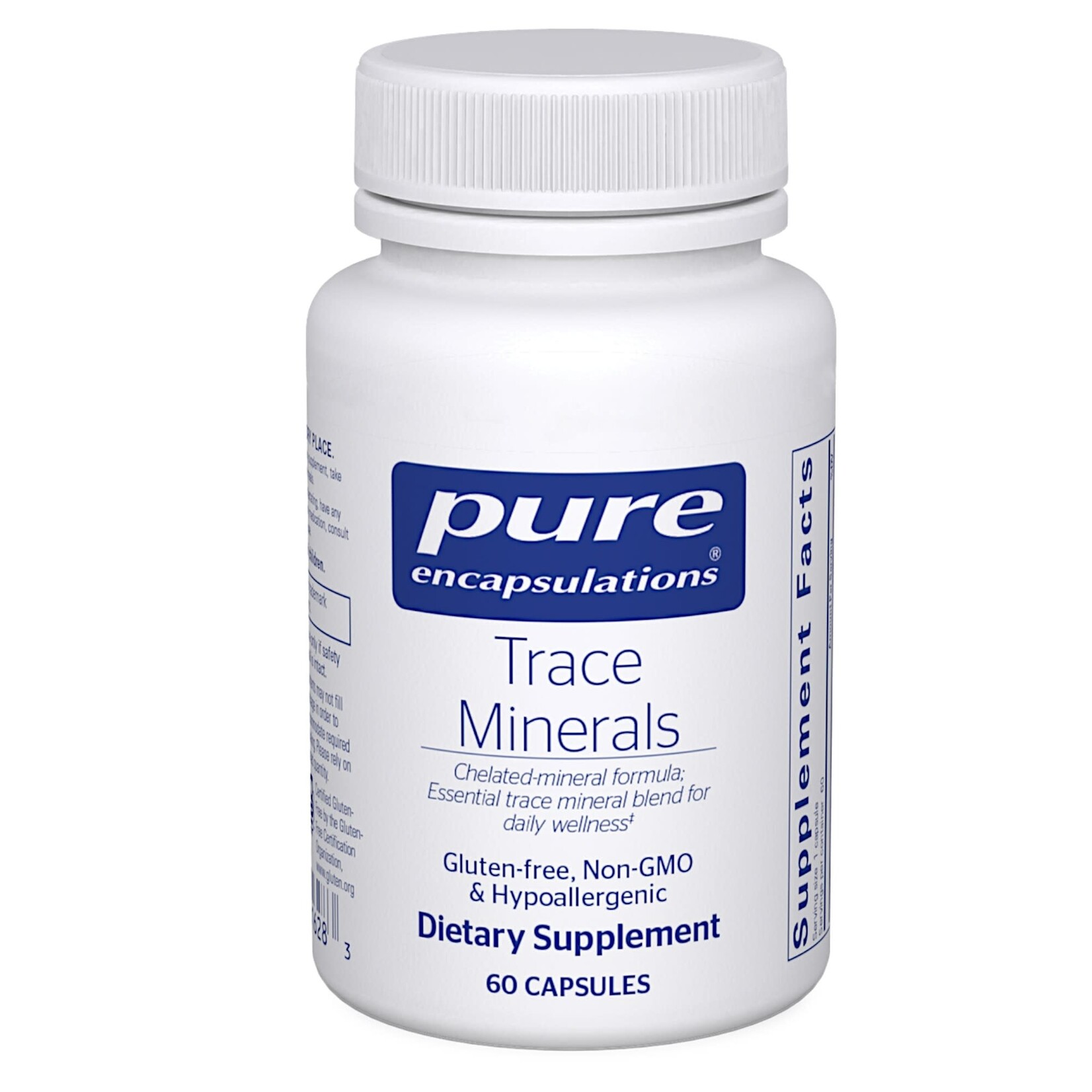 Pure Encapsulations Trace Minerals 60c Pure Encapsulations