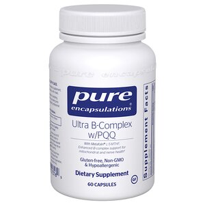 Pure Encapsulations Ultra B-Complex w/ PQQ 60c Pure Encapsulations