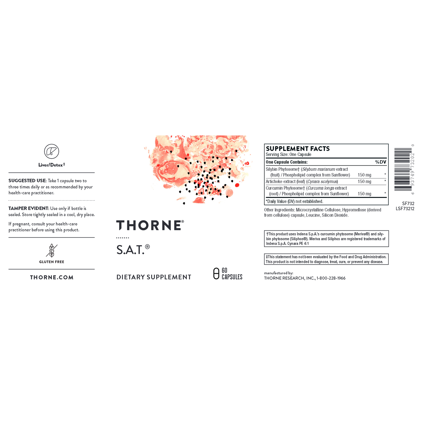 Thorne Research SAT 60c Thorne