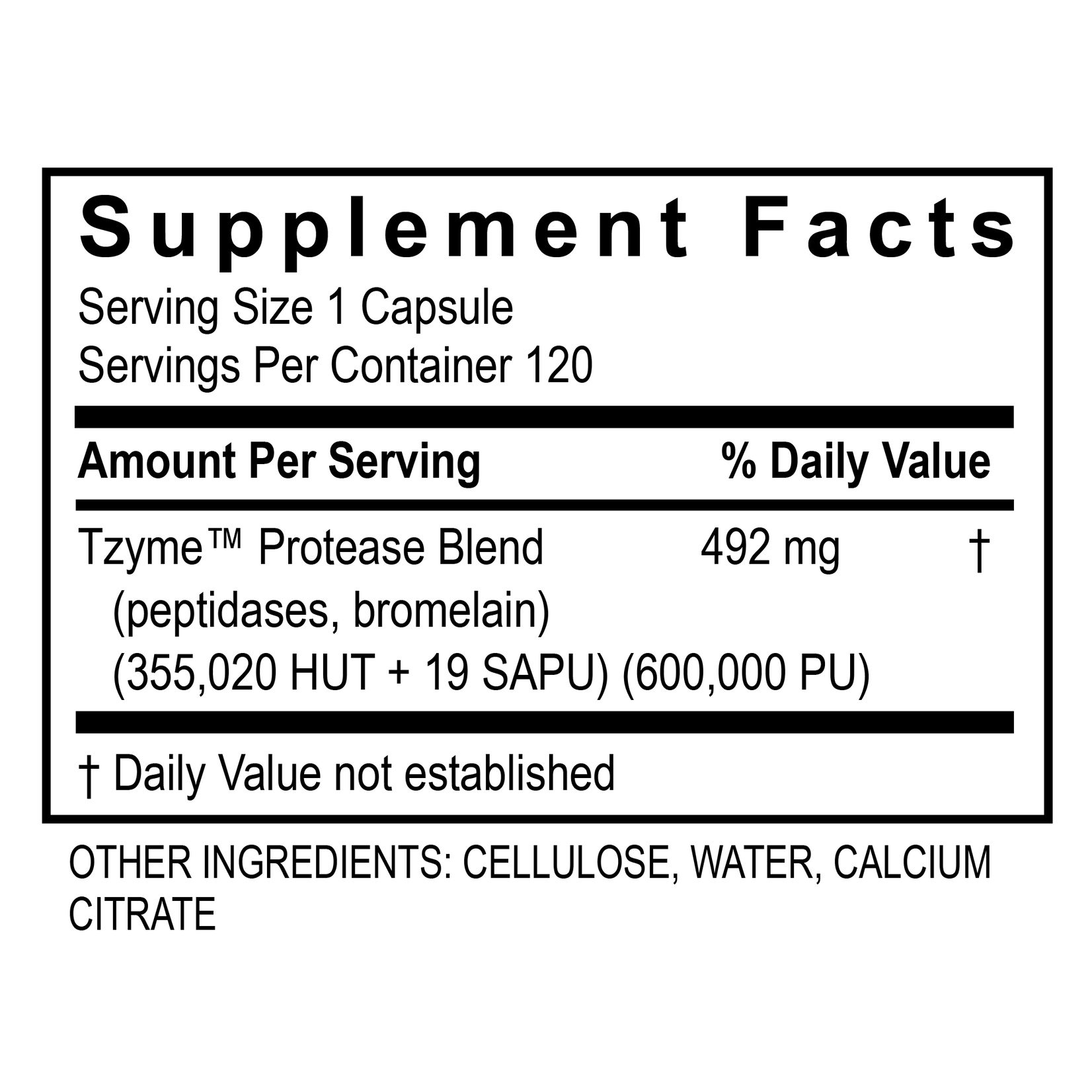 Transformation enzymes Protease 120c Transformation