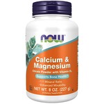 NOW Calcium Magnesium Powder 8oz NOW *sale*