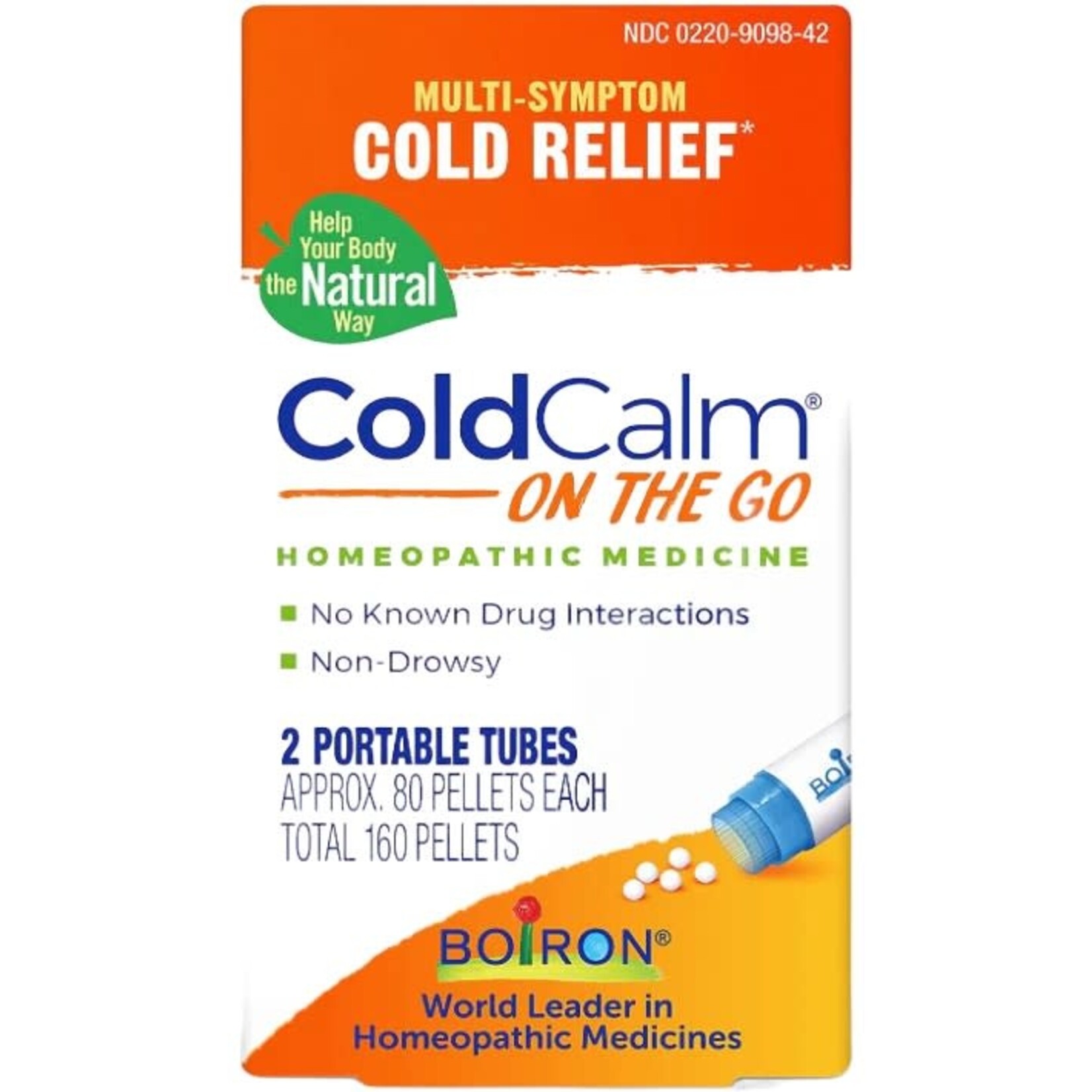 Boiron ColdCalm On The Go 2 tubes Boiron