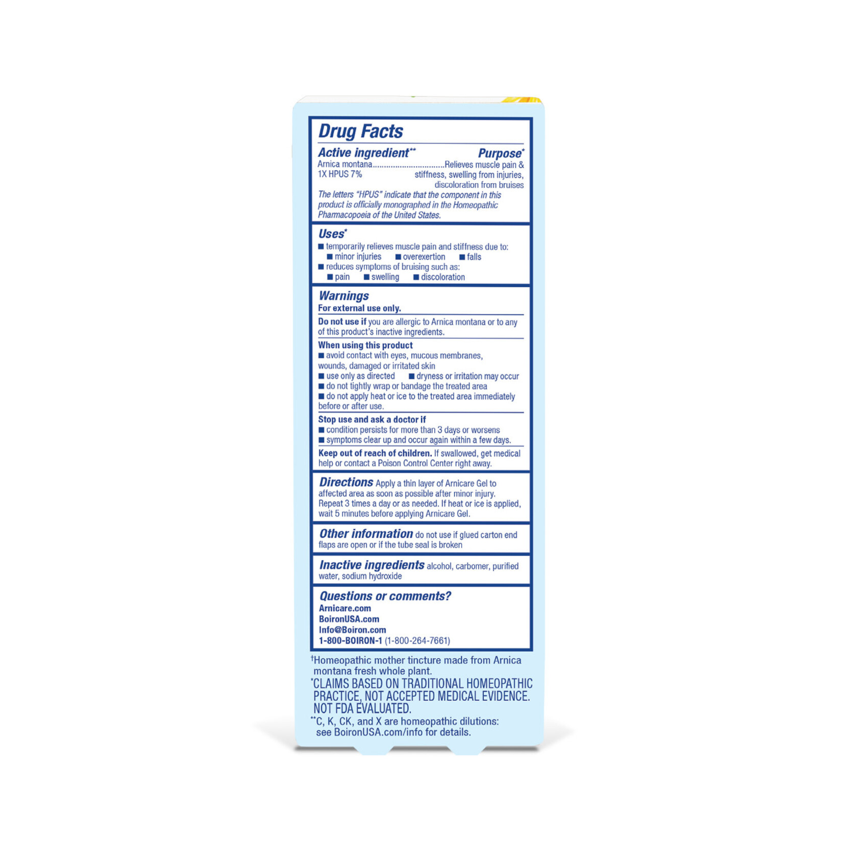 Boiron Arnicare Gel 4.2oz Boiron