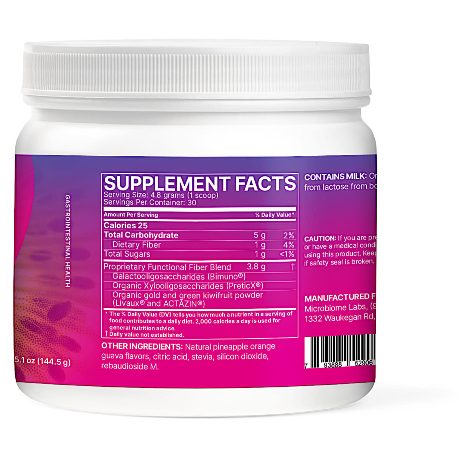 Microbiome Labs MegaPreBiotic 150g Microbiome Labs